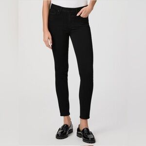 Paige Hoxton Ankle Peg Skinny Jean in Black Shadow